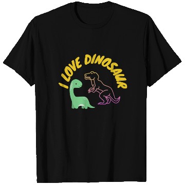 Discover I love dinosaur T Shirts