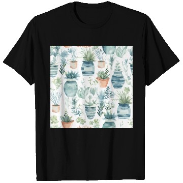 Discover Watercolor Coastal Plants T Shirts