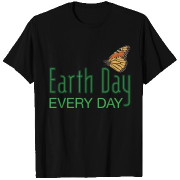Discover Earth Day Butterfly T Shirts