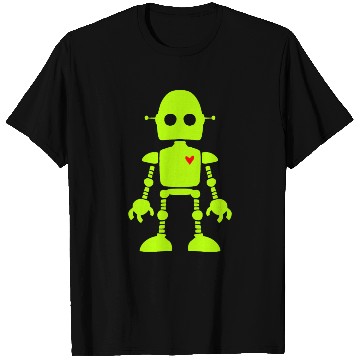 Discover Robot Heart T Shirts
