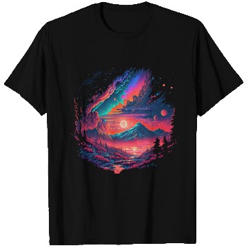 Discover Galaxy Mountain T Shirts