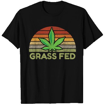 Discover Grass Fed Hemp Farmer Weed Cannabis Marijuana T Shirts