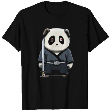 Discover Samurai panda T Shirts