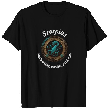 Discover Scorpius Zodiac Sign Scorpio Astronomy T Shirts