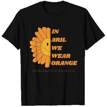 Discover In April We Wear Orange Infertility Awareness T Shirts