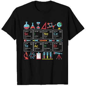 Discover Funny Retro Vintage Science Chemistry Teacher T Shirts
