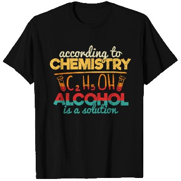 Discover Funny Retro Vintage Science Chemistry Teacher T Shirts