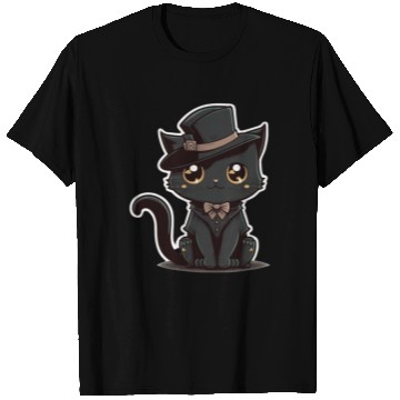 Discover Black cat T Shirts