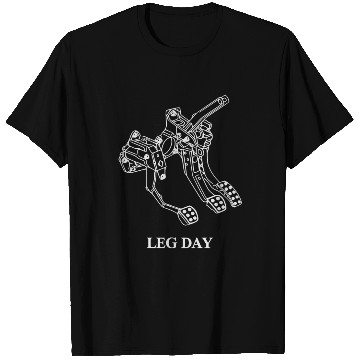 Discover Leg Day - Auto - Funny Gift Idea T Shirts