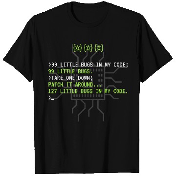 Discover Funny Programmer Coding Debugger Hacker Computer T Shirts