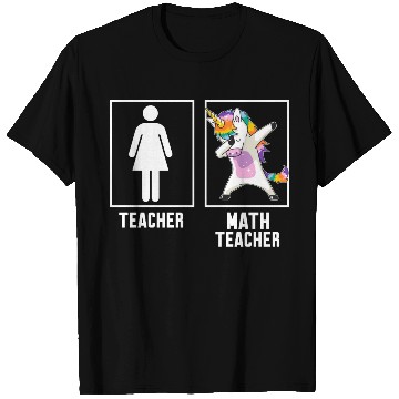 Discover Teacher Vs Math Teacher T Shirts