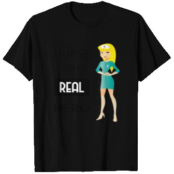 Discover Nurse Aur Real Hero Cartoon T Shirts