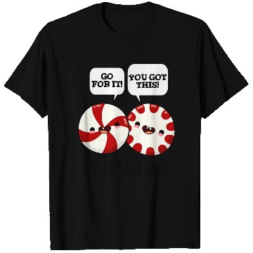 Discover Encourage Mint Cute Candy T Shirts