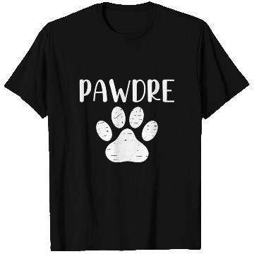 Discover Funny Dog Dad Pawdre T Shirts