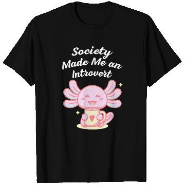 Discover Handcrafted by Society Introvert Sayings Antisocia T Shirts