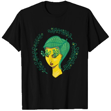 Discover Hello Spring Green Witch Mother Nature T Shirts