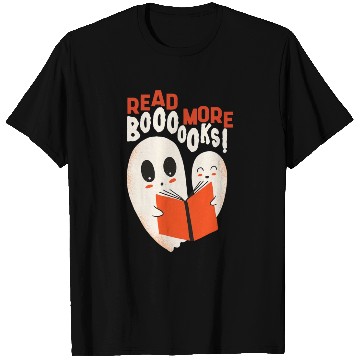 Discover Cute BOO Read More Book Librarian English Teacher T Shirts