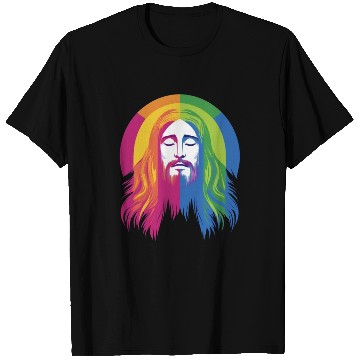 Discover Rainbow Jesus: Embrace Love, Faith, and LGBTQ T Shirts
