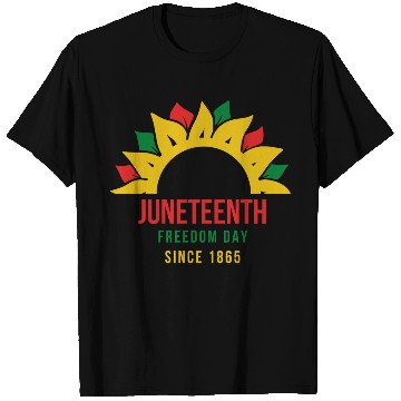 Discover Juneteenth Sunflower Freedom Day Free-ish Since 18 T Shirts