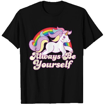 Discover LGBT CSD Be Yourself Gay Lesbian Pride Unicorn T Shirts