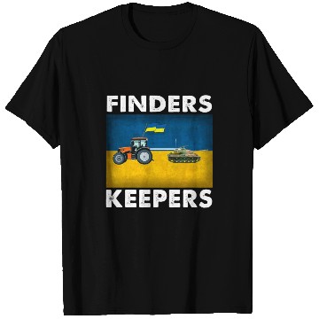 Discover Finder Keeper Funny Ukrainian Farmer T Shirts