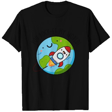 Discover You Rock Et My World Cute Rocket T Shirts