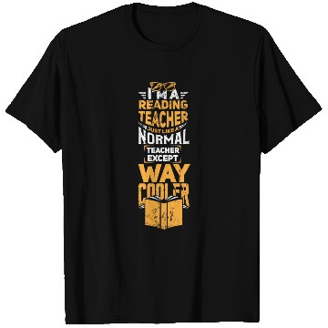 Discover Cool Reading Teacher T Shirts