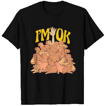 Discover Capybaras I m Ok Funny Capybara Lover T Shirts
