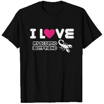 Discover I Love My Scorpio Boyfriend T Shirts