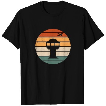 Discover Retro Air Traffic Control Tower T Shirts