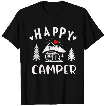 Discover Happy Camper, Camping T Shirts For Women Men Kids
