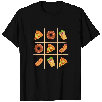 Discover Tic Tac Toe Pizza Wins T Shirts
