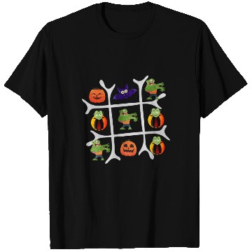 Discover Tic Tac Toe Zombie Wins T Shirts