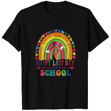 Discover Groovy Happy Last Day of School Teacher Student T Shirts