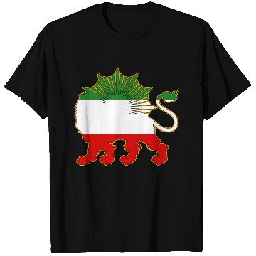 Discover Lion and Sun Flag T Shirts