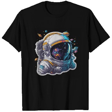 Discover astronaut lost planets space T Shirts