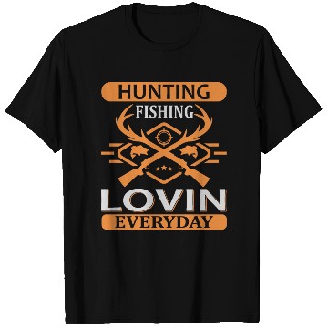 Discover Hunting and Fishing T Shirts