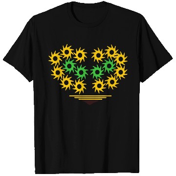 Discover yellow heart T Shirts