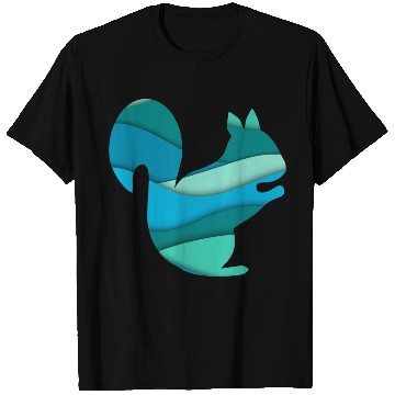 Discover Teal Squirrel T Shirts