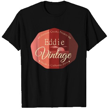 Discover Eddie First Name Vintage T Shirts