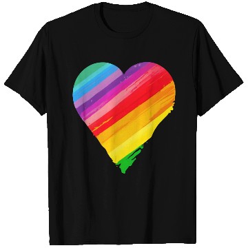 Discover Pride Heart T Shirts