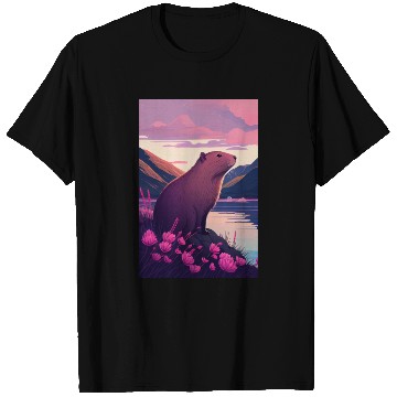 Discover Capybara Nature Capibara T Shirts