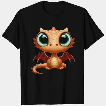 Discover CUTE BABY DRAGON FANTASY MEDIEVAL TIMES T Shirts