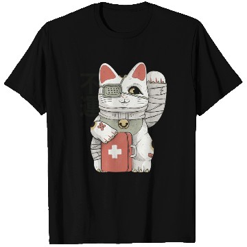 Discover Unlucky White Cat T Shirts