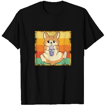 Discover Bubble Tea Lover Boba Tea Drinker Dog Owner T Shirts