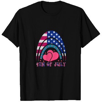 Discover 4th of July, Love America T Shirts