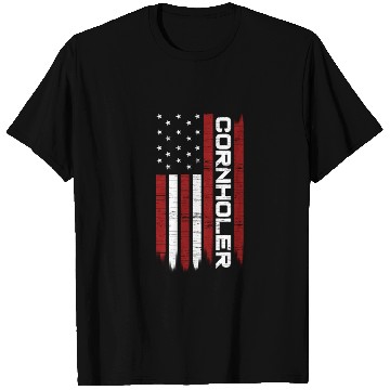 Discover Cornhole Usa Flag Cornholer Bean Bag Game T Shirts