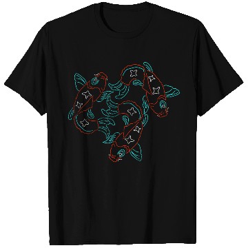 Discover Neon Koi Fish T Shirts