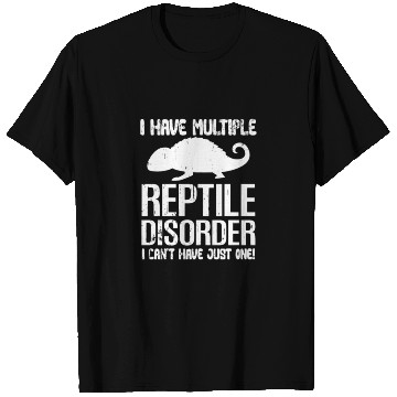 Discover Funny Reptile Disorder Lizard Owner Animal Lover T Shirts