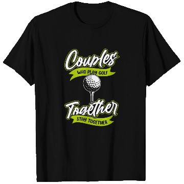 Discover Golf Couple T Shirts